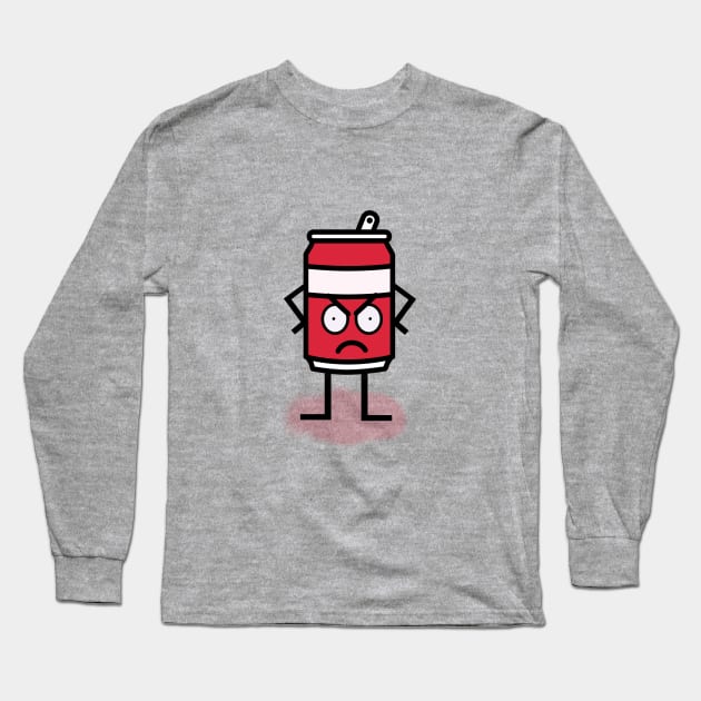 Disgruntled  Drink Long Sleeve T-Shirt by MidniteSnackTees